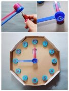 Children's toys wall clock small production